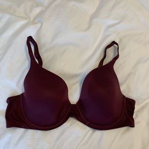 Aerie Sunnie Maroon Tshirt Bra